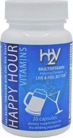 Happy Hour Vitamins - Multivitamínico para Después de Beber con Cardo Mariano y Cactus - 10 Cápsulas