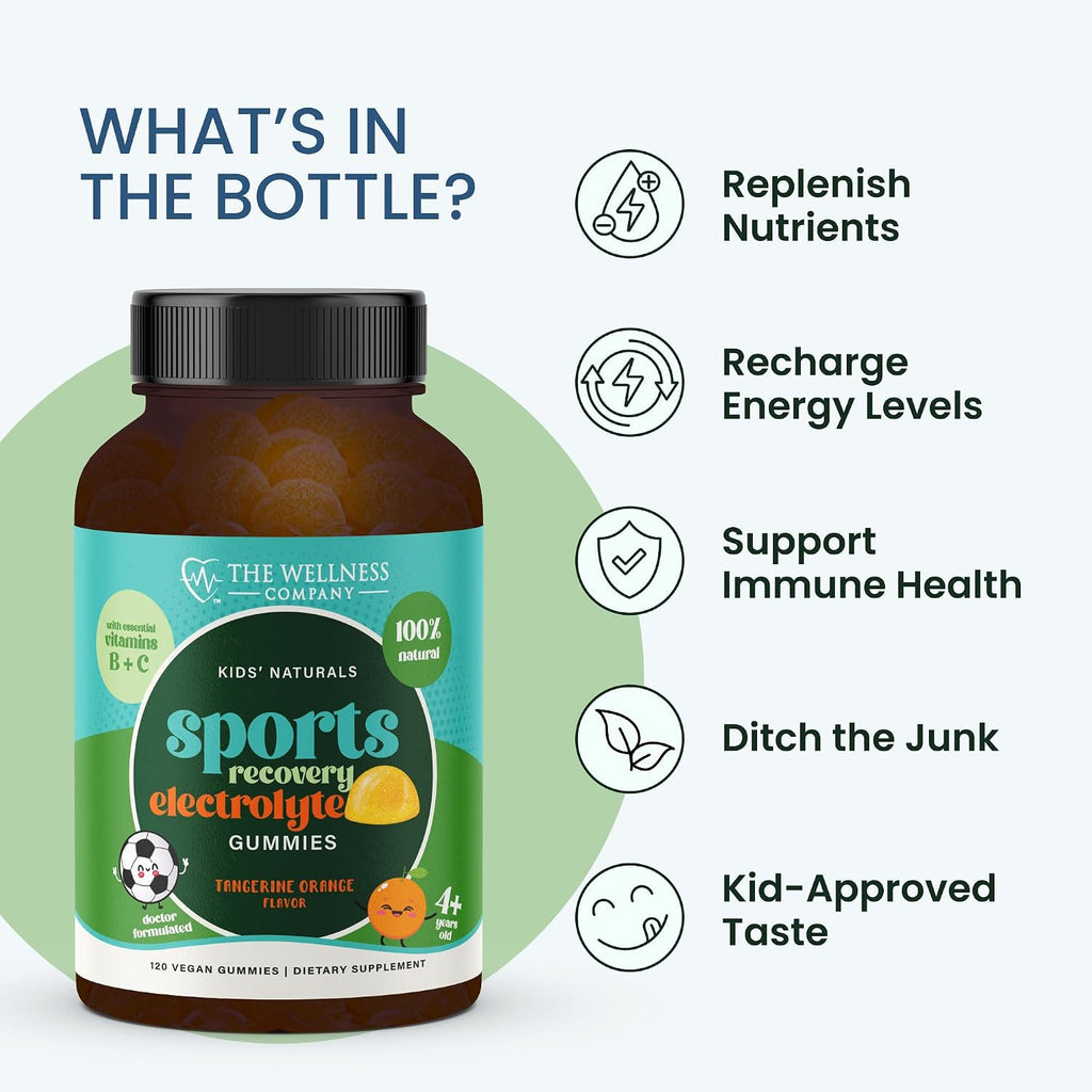 Kids Naturals Sport Recovery Gummies – Gominolas Deportivas para Niños (60 unidades)