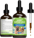 Pet Wellbeing Kidney Support Gold para perros - Favorece la función renal sana, el equilibrio de líquidos, los niveles de energía, Rehmannia, Dong Quai - Suplemento herbal formulado por veterinarios 4 oz (118 ml)