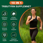 Tributirina 900mg por Cápsula - Precurso de Butirato para Soporte de Barrera Intestinal, 120 Cápsulas