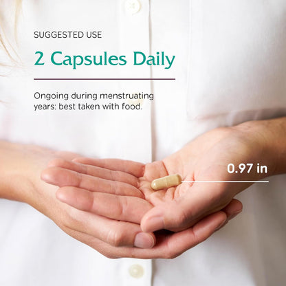 Vitanica Women's Phase I - Apoyo Premenstrual, 120 Cápsulas Veganas – Image 5