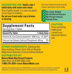 Nature Made Vitamina B12 1000 mcg, Suplemento para el Metabolismo Energético, 75 Comprimidos de Liberación Prolongada