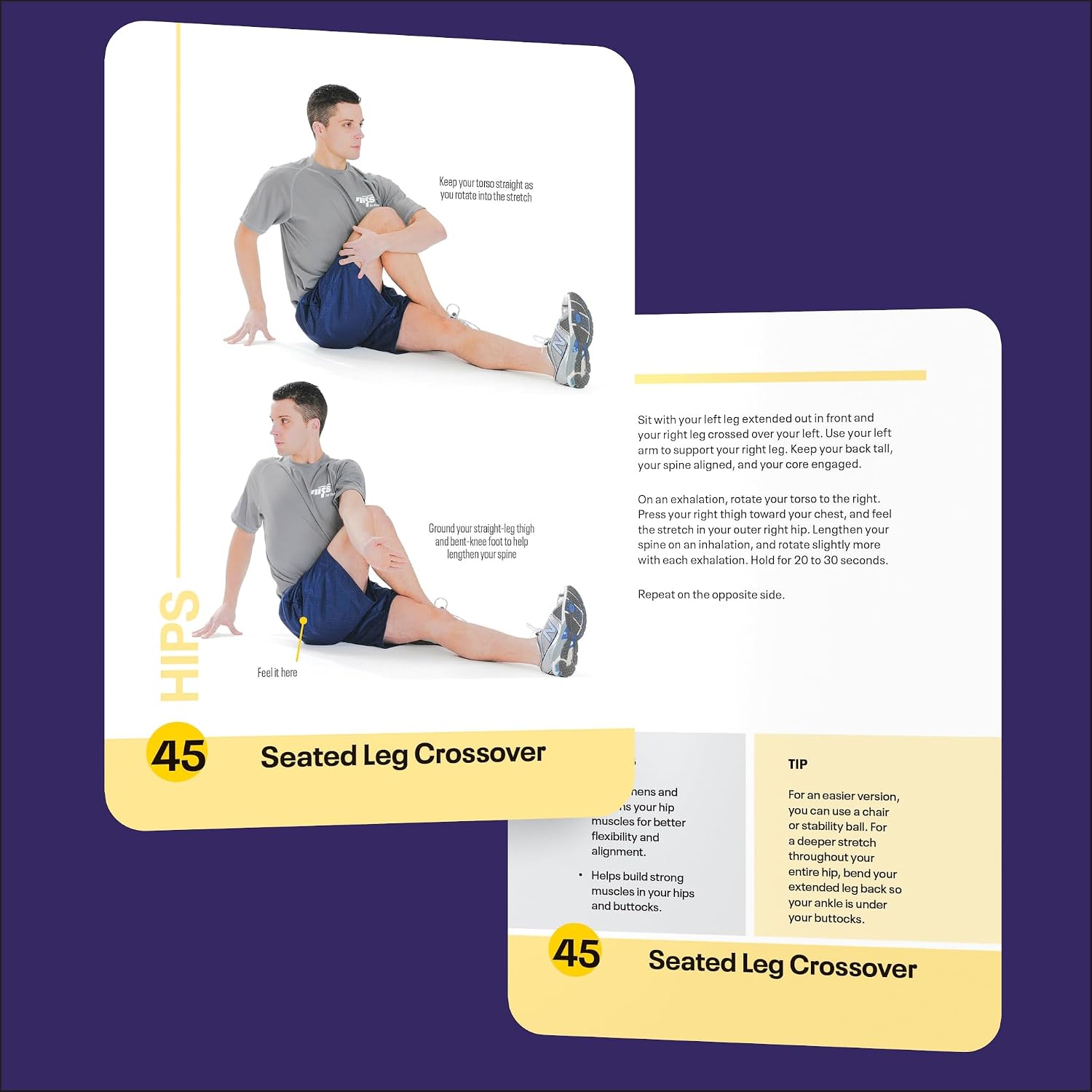 The Stretch Deck: 60 Effective Exercises to Stay Flexible and Fit