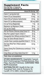 Health & Her Suplemento para la Perimenopausia (60 Cápsulas)