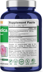 NusaPure Mimosa Pudica Cápsulas, 1200 mg, 200 Cápsulas Veganas (No Transgénico, Vegano)