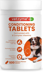 Tabletas Acondicionadoras Vetzyme, 500 Comprimidos