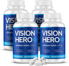 Vision Hero Advanced Vision Support - Suplemento Ocular, 60 Cápsulas (Pack de 2)