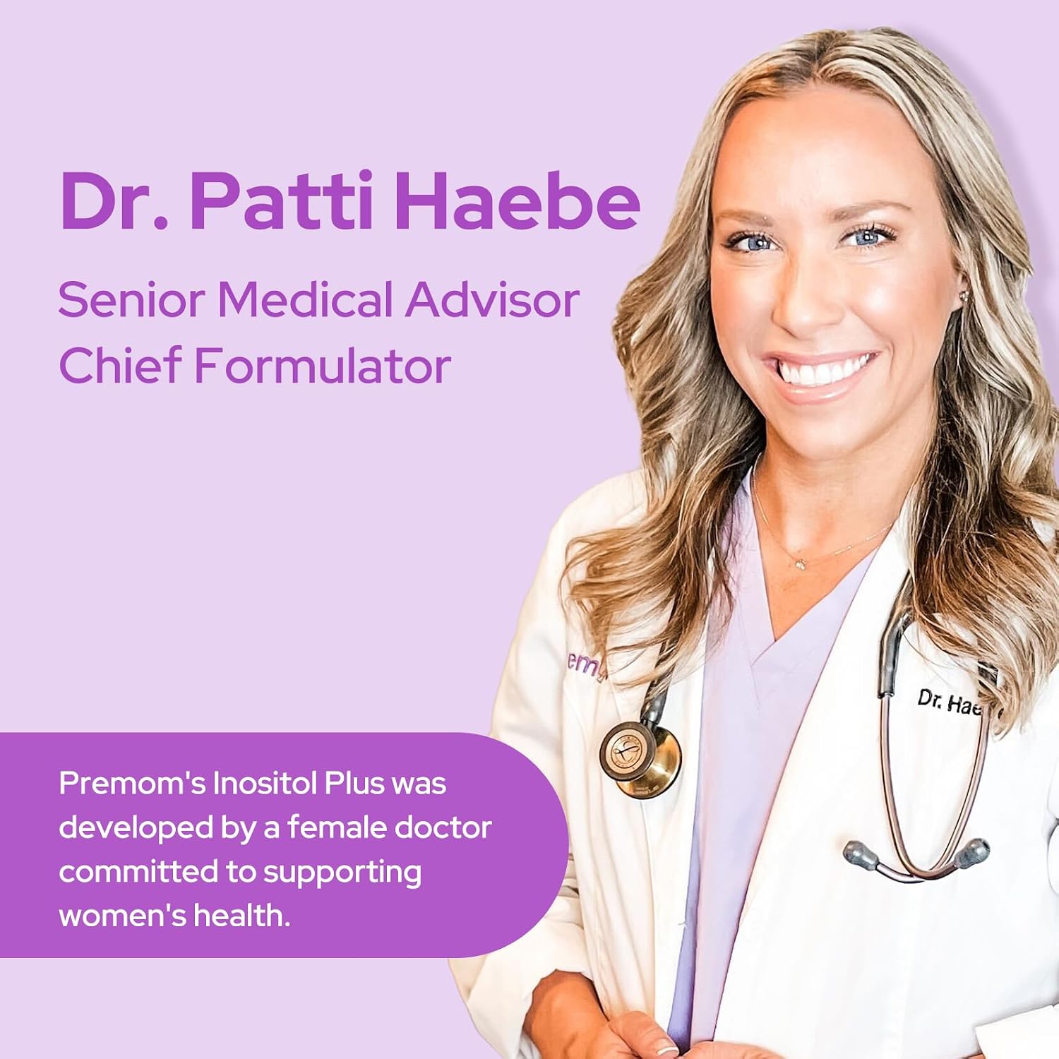 Premom Inositol Plus para Mujeres – 2000 mg Myo-Inositol y 50 mg D-Chiro Inositol (Proporción 40:1), con CoQ10, Metilfolato y Vitamina D3 – 90 Cápsulas Veganas