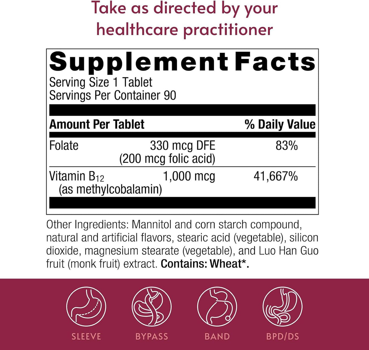 Bariatric Advantage SpeedyMelts B12 1000 mcg – La formación normal de glóbulos rojos. – Image 4