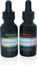 Transformations Labs - Kit de Transición MTF: E-Booster y T-Blocker (Pack Doble de Extractos Líquidos)