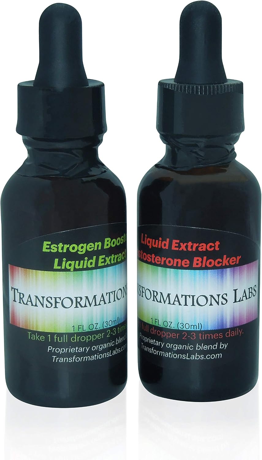 Transformations Labs - Kit de Transición MTF: E-Booster y T-Blocker (Pack Doble de Extractos Líquidos)