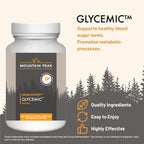 Mountain Peak Nutritionals Fórmula Glucémica - Apoyo Metabólico y Niveles Saludables (90 Cápsulas)
