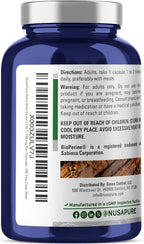 NusaPure OSHA Root Cápsulas, 1500 mg, 150 Cápsulas Veganas (Sin OGM, Vegano)