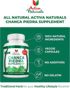 Chanca Piedra 500 mg – 120 Cápsulas Vegetales – Extracto de Phyllanthus Niruri