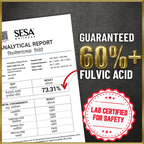 Sesa Himalayan Shilajit Resin – 100% Ayurvédico, 50 dosis de 400 mg con 80+ Minerales Traza y Ácido Fúlvico