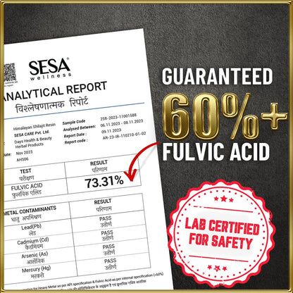 Sesa Himalayan Shilajit Resin – 100% – Remueva bien hasta que la resina se integre por completo. – Image 7