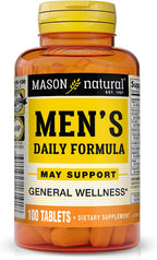MASON NATURAL, Daily Formula for Men, 100 Tablets