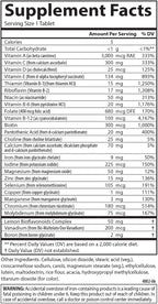 Carlson Super 1 Daily – Multivitamínico Vegetariano, 180 Tablets