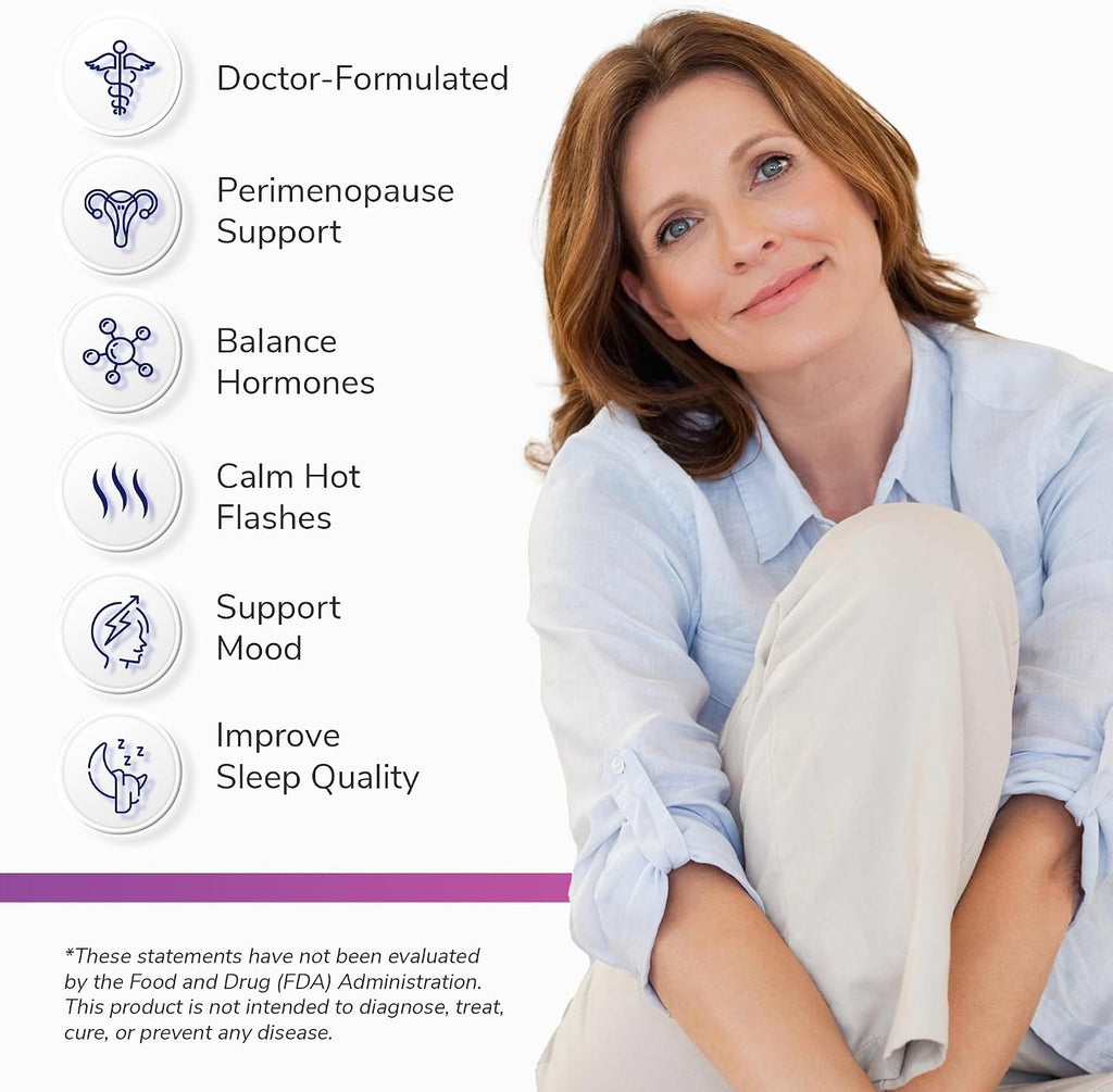 Lunara - Complemento para la Menopausia con DIM y Chasteberry - 30 Cápsulas