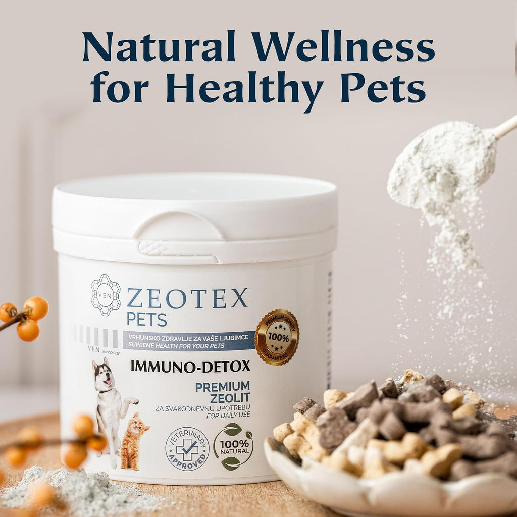 Zeotex Zeolit en Polvo 100% Natural - Complemento para la Inmunidad y Detox - 350g