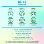 BioEmblem Vitamina D3 K2 Cápsulas - 5000 UI y 200 mcg - MK-7 y MK-4 - 90 Cápsulas