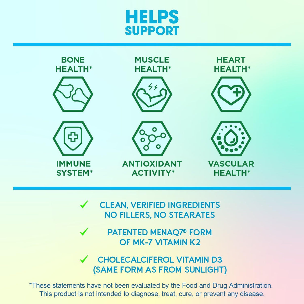 BioEmblem Vitamina D3 K2 Cápsulas - 5000 UI – La vitamina K contribuye a la coagulación sanguínea normal y al – Image 6
