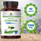 Brieofood Gymnema Orgánico 1500mg – 90 Comprimidos Vegetarianos