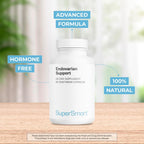Supersmart Endovarian Support (Fórmula Avanzada) - Suplemento Natural con PEA, NAC, ALA, Magnesio, Trans-Resveratrol | No GMO y Sin Gluten - 90 Cápsulas Vegetales