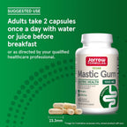 Jarrow Formulas Mastic Gum 1000 mg - Suplemento para la Salud Gastrointestinal - 60 Cápsulas Vegetales (30 Días)