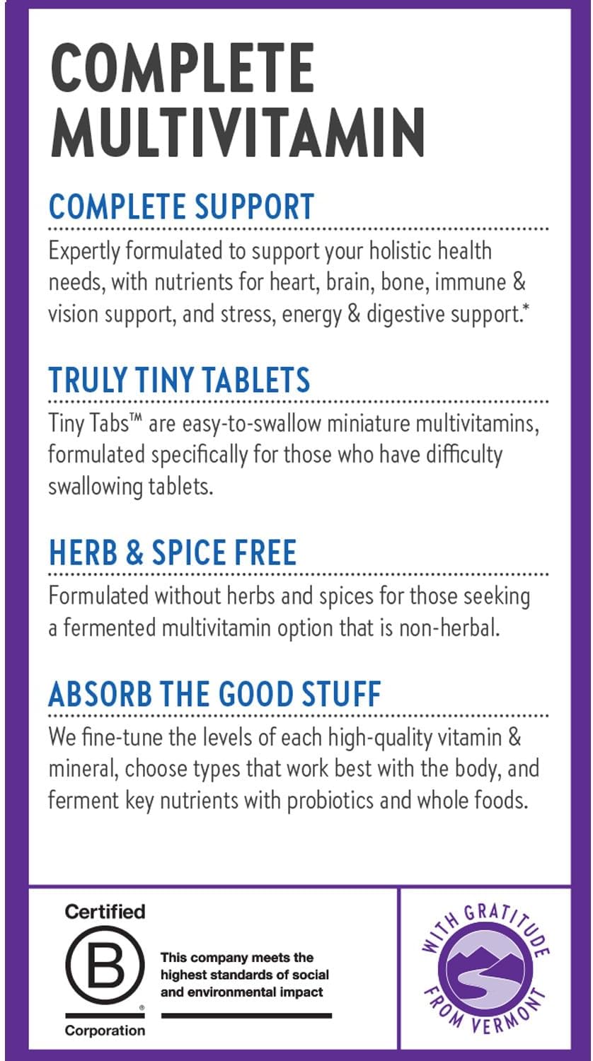 New Chapter Tiny Tabs Multivitamínico, 192 tabletas