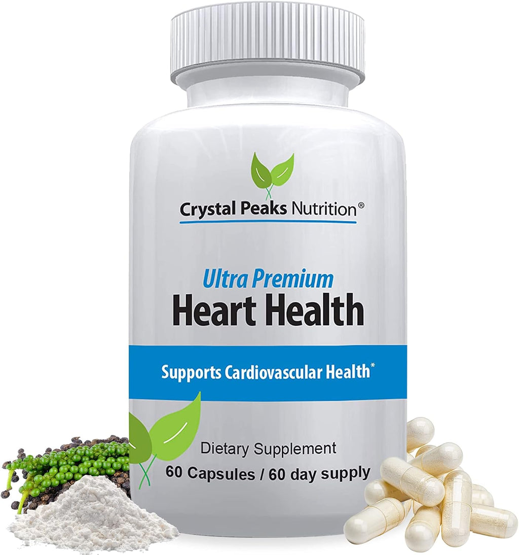 Ultra Premium Heart Support - Vitamina K2 & D3 Más Calcio - 60 Cápsulas