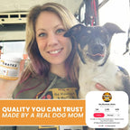 Probióticos para Perros - Bacillus Coagulans & Fibra Prebiótica - Masticables Digestivos y de Apoyo Inmunitario - Sabor a Pato - 90 Unidades