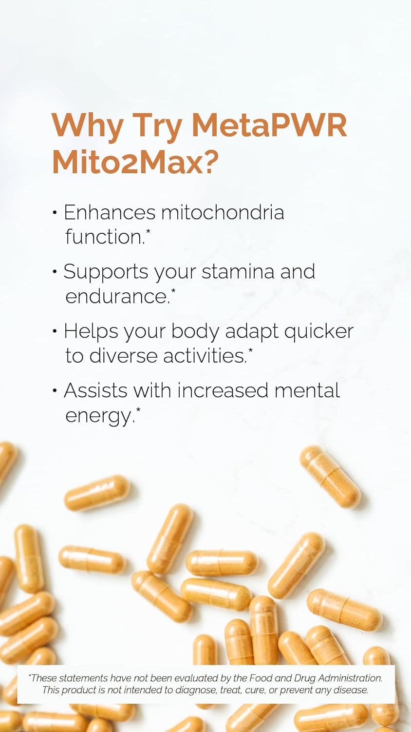 Suplemento energético doTERRA MetaPWR Mito2Max - 60 cápsulas