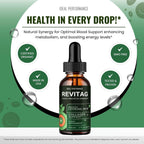 Revitag Drops – Suplemento Líquido para Apoyar la Circulación