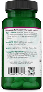 Vitanica FibroFormula - Suplemento para la Relajación Neuromuscular y el Alivio del Malestar con 5-HTP, PEA, Azafrán y Magnesio - Vegano - 60 Cápsulas