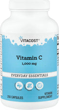 Vitacost Vitamina C, 1,000 mg, 250 Cápsulas