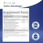 Gundry MD® Active Advantage Astaxantina y CoQ10 - 30 Cápsulas