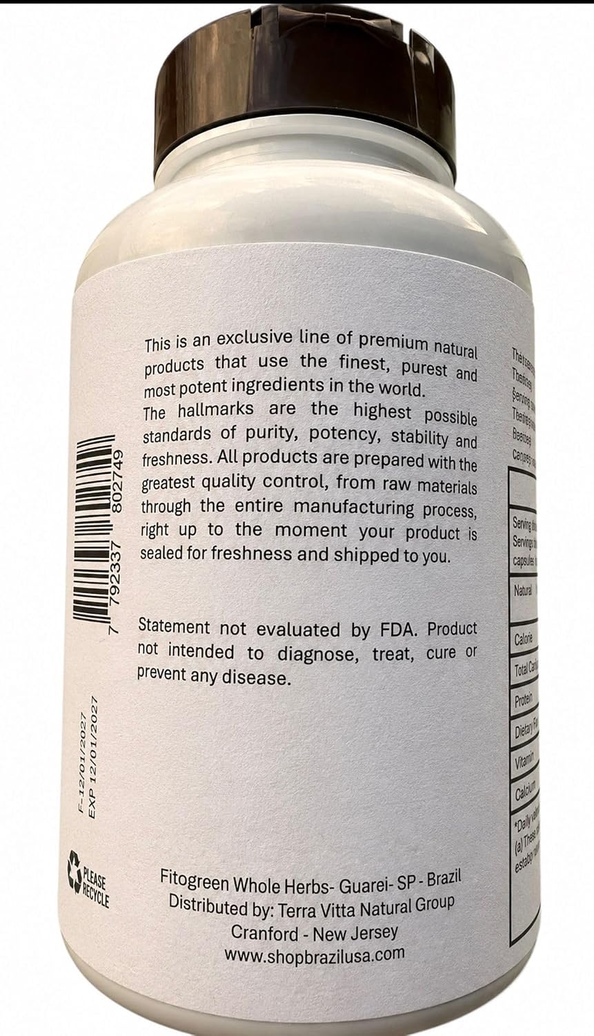Yellow Uxi + Cat's Claw - 120 Cápsulas 500mg | Suplemento Alimenticio