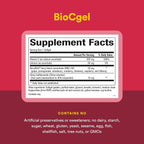 Natural Factors BioCgel Vitamina C Tamponada con BerryRich - 90 Cápsulas Blandas