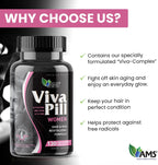 America Medic & Science VivaPill for Women (120 cápsulas) - Complemento para cabello, piel y uñas