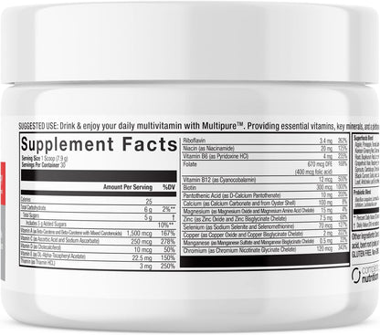Complete Nutrition Reclaim Multi Pure – El zinc contribuye a la protección de las células frente al daño oxidativo. – Image 2
