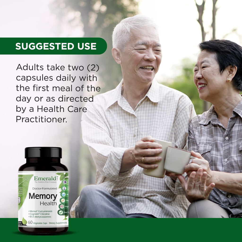 EMERALD LABS Memory Health – Suplemento para la Memoria y la Salud Cerebral