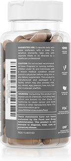 Pure for Men T-Support | Suplemento de Apoyo Total para Hombres con Maca y Ashwagandha | 60 Cápsulas