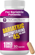 ProCare Health Bariatric Multivitamin with 45mg Iron (30 Capsules) - Once Daily for Post-Operative Support
