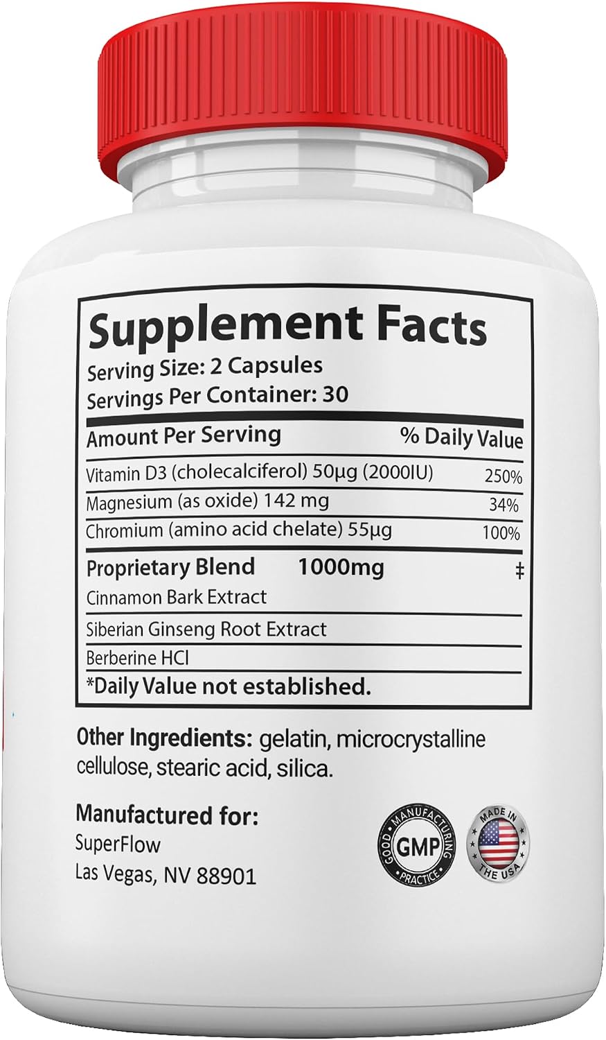 Super Flow Blood Support Capsules – 2 Pack (2 Meses de Suministro)