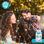 Wanderfound Pets Cardo Mariano para Perros – Sabor Salmón y Bacon – 100 Comprimidos Masticables
