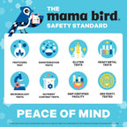 Mama Bird - Prenatal Multi+ (30 Cápsulas) - Vitaminas Prenatales con Metilfolato y Probióticos
