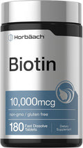 Horbäach Biotina 10000mcg - 180 Comprimidos de Disolución Rápida