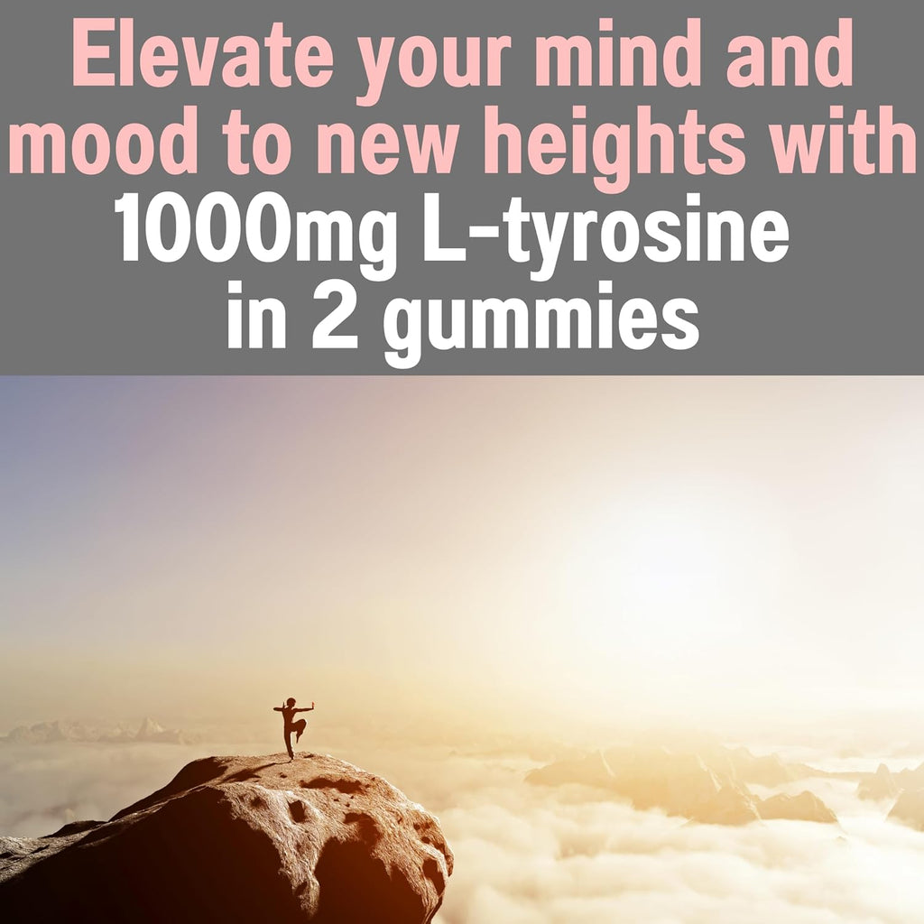 SHIZAM SAM-e & L-Tyrosine Gummies con Complejo B Metilado