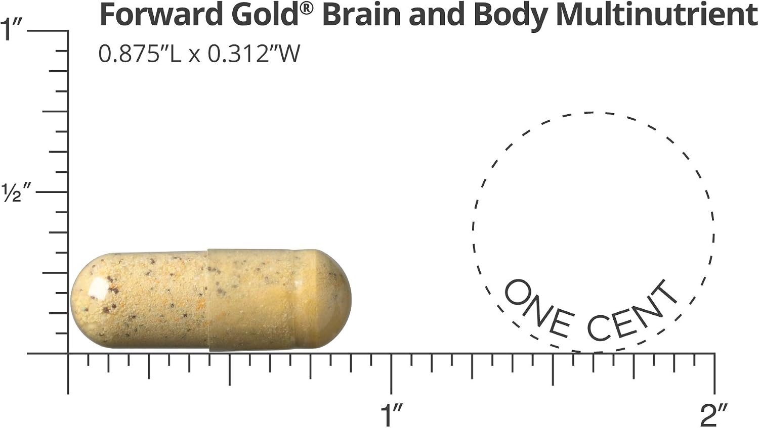 Dr. Whitaker's Forward Gold Multivitamínico 65+ 60 Sobres (30 Días)